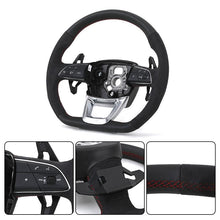Audi Alcantara Custom Steering Wheel - Side View
