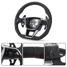 Audi Full Leather Custom Steering Wheel - Side View
