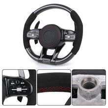 Mercedes Carbon Fiber Custom Steering Wheel - Side View