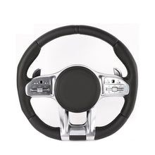 Mercedes Carbon Fiber Custom Steering Wheel | Fits C63, C43, E63 Series - Front View