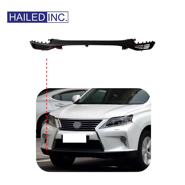 Front Bumper Spoiler Lip OEM 52411 - 48010 for Lexus RX270 2012 - 2015 - Hailed Inc.