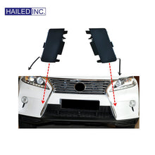 Lexus RX270 2012-2015 Front Bumper Trailer Tow Hook Cover Fits OEM 52127-48917 52128-48913 - Front View