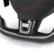 Volkswagen Carbon Fiber Custom Steering Wheel - Side View