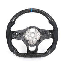 Carbon Fiber Custom Steering Wheel - Front View