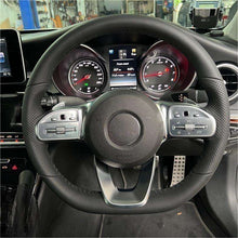 Mercedes Full Leather Custom Steering Wheel | Fits G63 Series - Side View