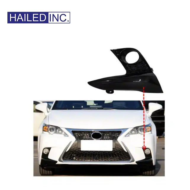 Lexus CT200h 2014-2022 Fog Light Cover Fits OEM 52112-76060,52113-76060 - Hailed Inc.