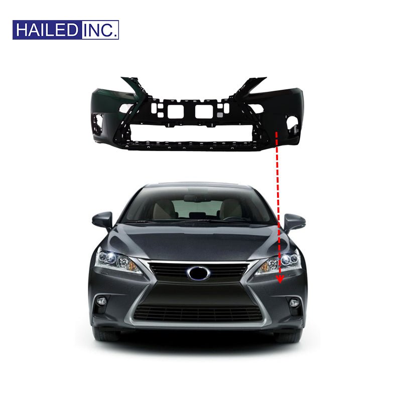 Lexus CT200h 2014-2022 Front Bumper Fits OEM 52119-76923 - Hailed Inc.