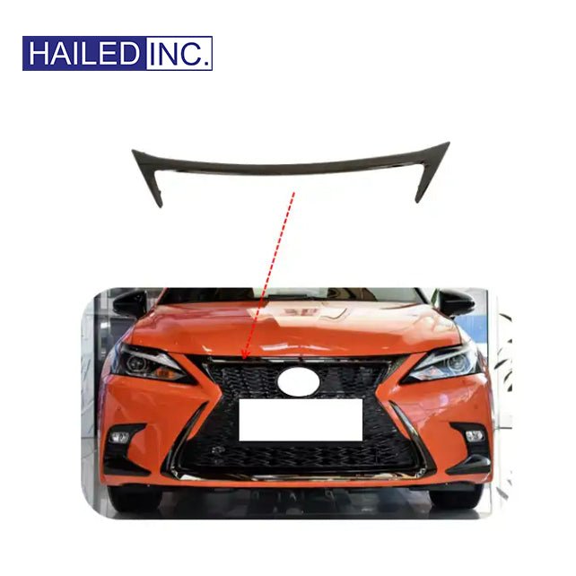 Lexus CT200h 2014-2022 Grille Upper Moulding Trim Fits OEM 53121-76050 - Hailed Inc.