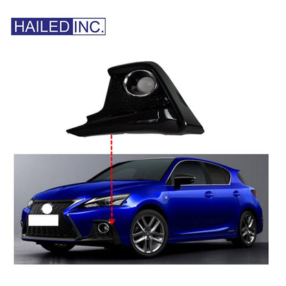 Lexus CT200h 2014-2022 TRD Front Fog Light Cover Fits OEM 81481-76040,81482-76040 - Hailed Inc.
