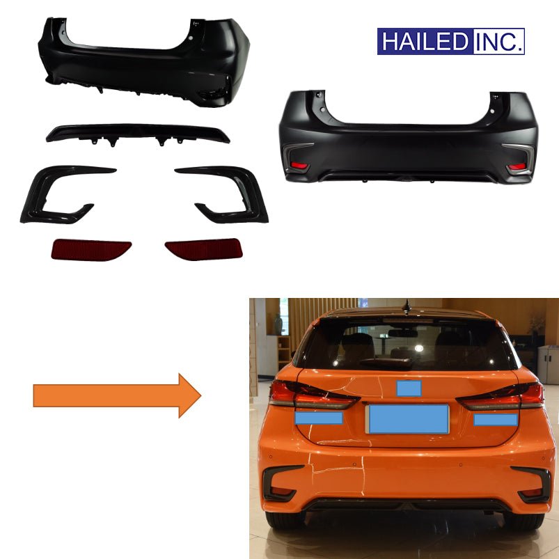 Lexus CT200t 2010-2022 Rear Bumper Kit - Hailed Inc.