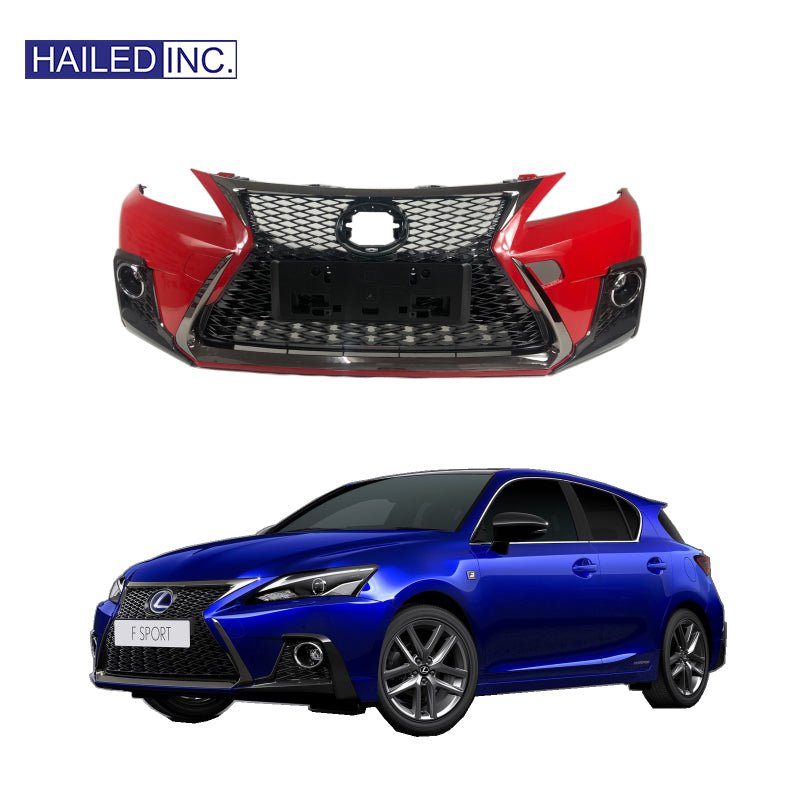 Lexus CT200t 2010-2022 TRD Full body kit (Headlight+Front&Rear Bumper Kit) - Hailed Inc.