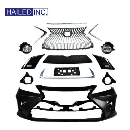Lexus ES 2010 - 2012 Upgrade 2018 Front Bumper Body Kit - Hailed Inc.