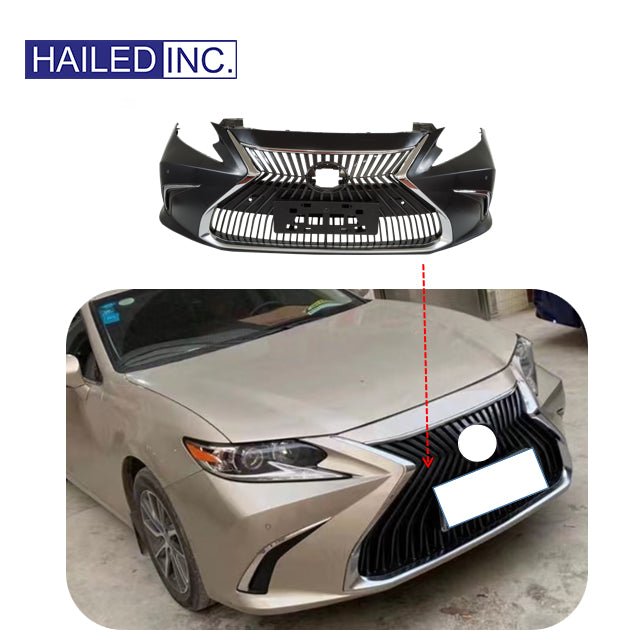 Lexus ES 2015 - 2017 Upgrade 2018 - 2023 Front Bumper Body Kit - Hailed Inc.