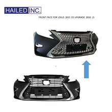 Lexus ES 2015 - 2017 Upgrade LS 2018 - 2020 Front Bumper Body Kit - Hailed Inc.