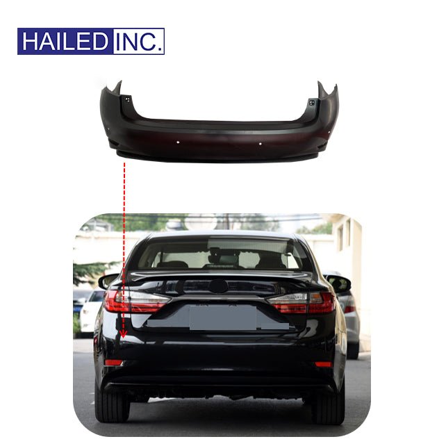 Lexus ES200 2015 - 2017 Rear Bumper Fits OEM 52159 - 33955 - Hailed Inc.