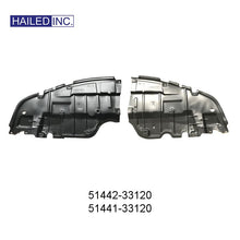 Lexus ES240 2010 - 2012 Engine Underbody Guard Plate Fits OEM 51442 - 33120 51441 - 33120 - Hailed Inc.