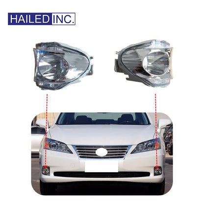 Lexus ES240 2010 - 2012 Fog Lights Fits OEM 81211 - 33230 81221 - 33230 - Hailed Inc.