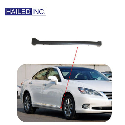 Lexus ES240 2010 - 2012 Front Door Outside Moulding Body Side Skirt Fits OEM 75071 - 33090 75072 - 33090 - Hailed Inc.