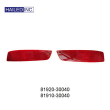 Lexus ES250 2013 - 2014 Rear Bumper Reflectors Fits OEM 81920 - 30040 81910 - 30040 - Hailed Inc.