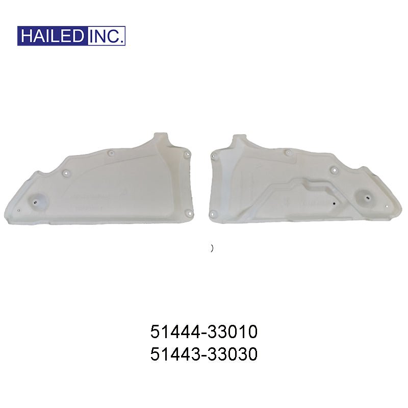 Lexus ES260 2018 - 2026 Engine Underbody protection Plate Fits OEM 51444 - 33010 51443 - 33030 - Hailed Inc.