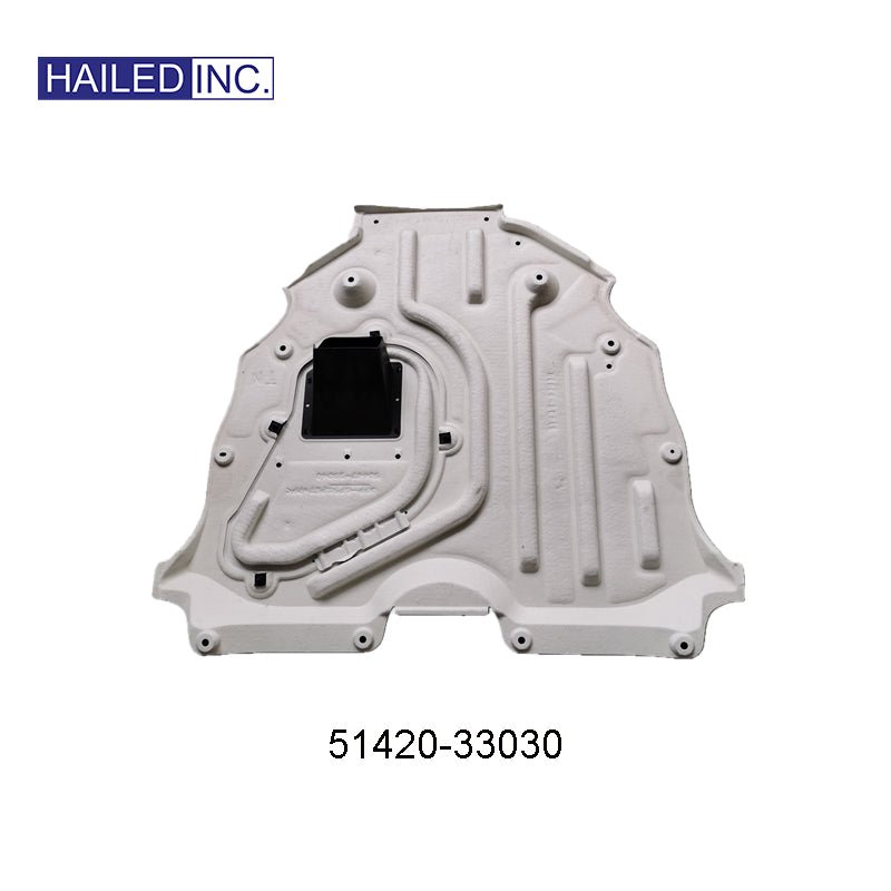 Lexus ES260 2018 - 2026 Engine Underbody Rear protection Plate Fits OEM 51420 - 33030 - Hailed Inc.