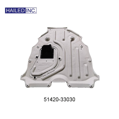 Lexus ES260 2018 - 2026 Engine Underbody Rear protection Plate Fits OEM 51420 - 33030 - Hailed Inc.