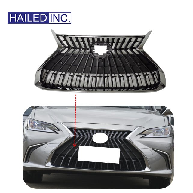 Lexus ES260 2018 - 2026 Grille With Camera Hole Fits OEM 53112 - 33500 - Hailed Inc.