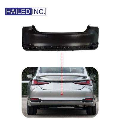 Lexus ES260 2018 - 2026 Rear Bumper Fits OEM 52159 - 33978 52159 - 33979 52159 - 33985 52159 - 33986 - Hailed Inc.