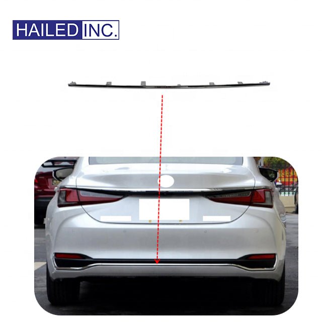 Lexus ES260 2018 - 2026 Rear Bumper Moulding Trim Fits OEM 52151 - 33050 - Hailed Inc.