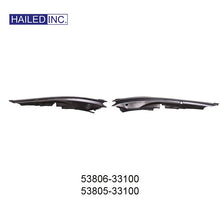 Lexus ES260 2018 - 2026 Upper Trim Strip Inside the Fender Fits OEM 53806 - 33100,53805 - 33100 - Hailed Inc.