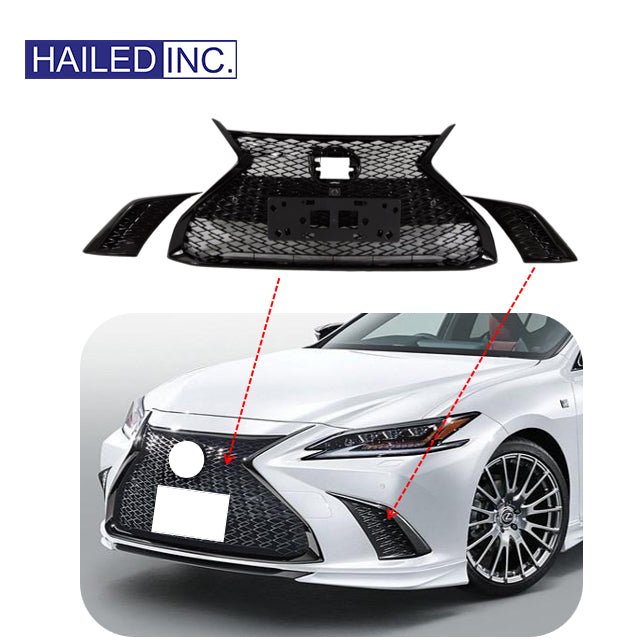 Lexus ES300h 2018 - 2023 F - Sport Grille Kit - Hailed Inc.