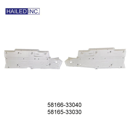 Lexus ES300h 2018 - 2026 Body Underbody protection Plate Fits OEM 58166 - 33040,58165 - 33030 - Hailed Inc.