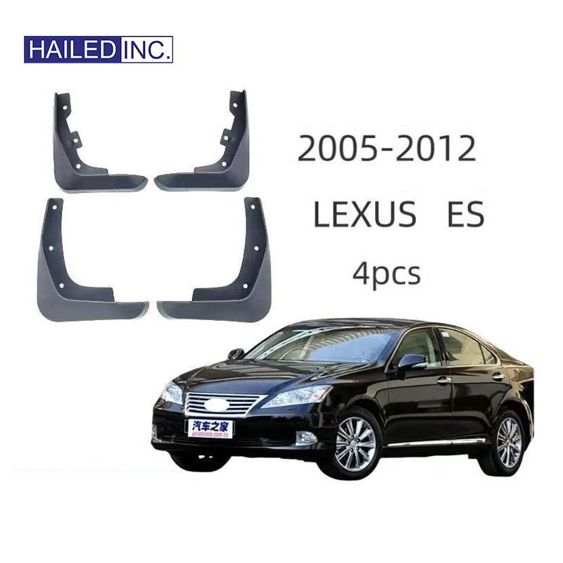 Lexus ES350 2006 - 2012 Mud Flaps Mudguards - Hailed Inc.