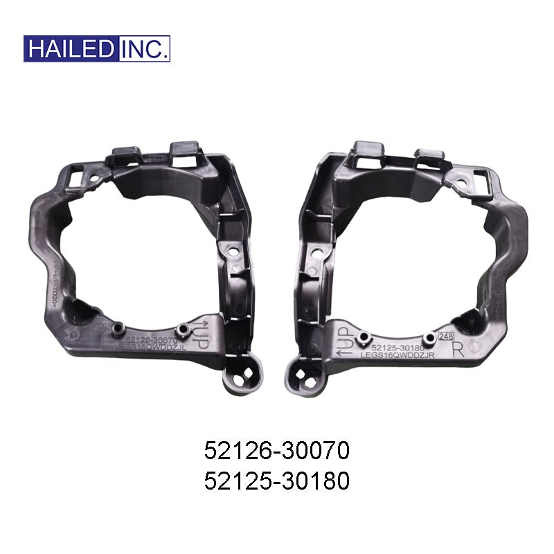 Lexus GS300h 2016 Front Fog Light Base Brackets Fits OEM 52126-30070, 52125-30180 - Hailed Inc.