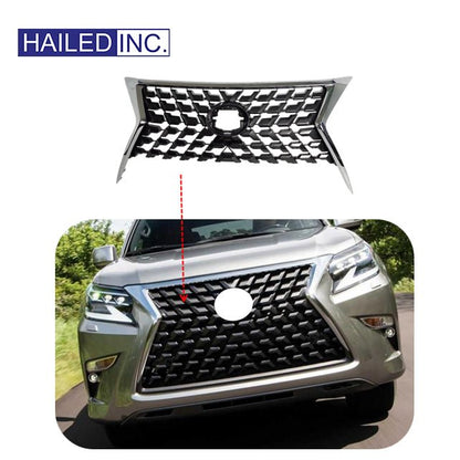 Lexus GX400 GX460 2019-2021 Radiator Upper Grille Fits OEM 53101-60G40 - Hailed Inc.
