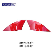 Lexus IS250 2013 Rear Bumper Reflectors Fits OEM 81910-53051, 81920-53051 - Hailed Inc.