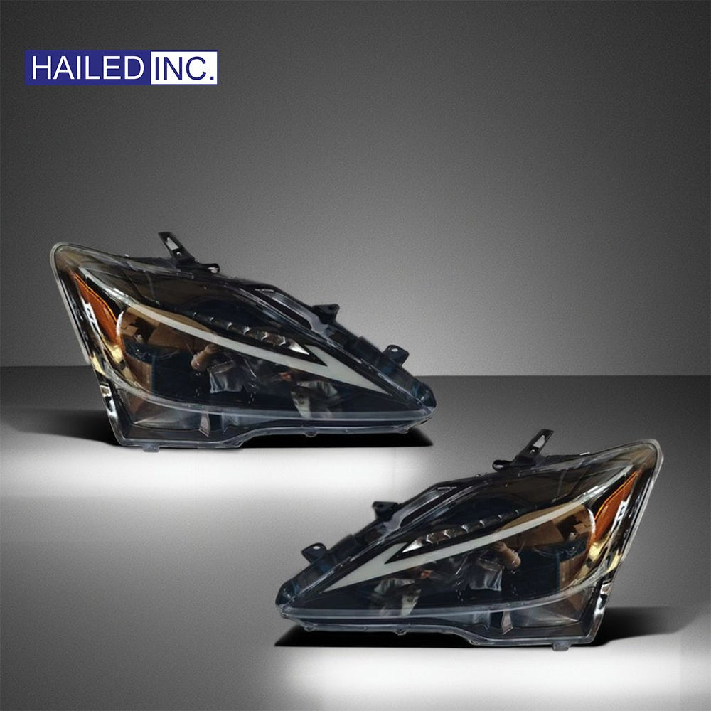 Lexus IS250 IS250C IS350 IS350C IS220D ISF 2006-2012 LED Projector Headlights - Hailed Inc.