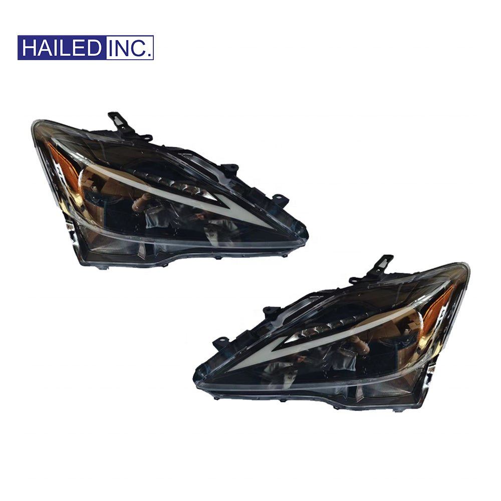 Lexus IS250 IS250C IS350 IS350C IS220D ISF 2006-2012 LED Projector Headlights - Hailed Inc.