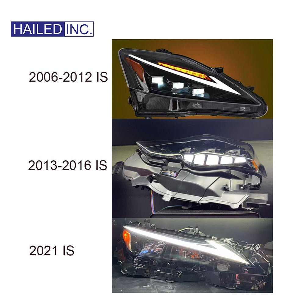 Lexus IS350 IS500 2021 Single-Lens LED Headlight - Hailed Inc.
