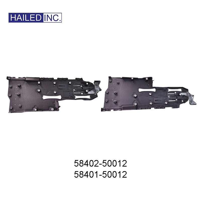 Lexus LS500H 2018 Body Under Guard Plates Fits OEM 58401-50012, 58402-50012 - Hailed Inc.