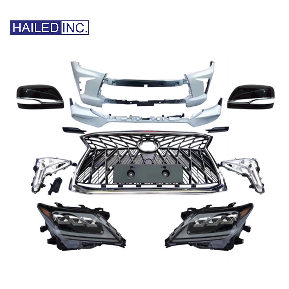Lexus LX570 2008-2015 Upgrade to 2016 Front Bumper Body Kit - Hailed Inc.