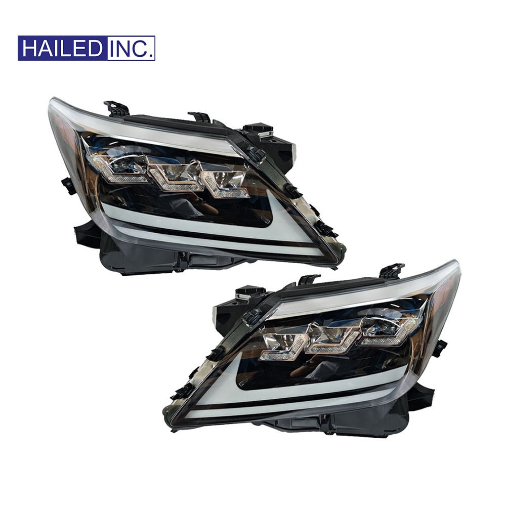 Lexus LX570 2008-2015 Upgraded Three-Lens LED Headlights - Hailed Inc.