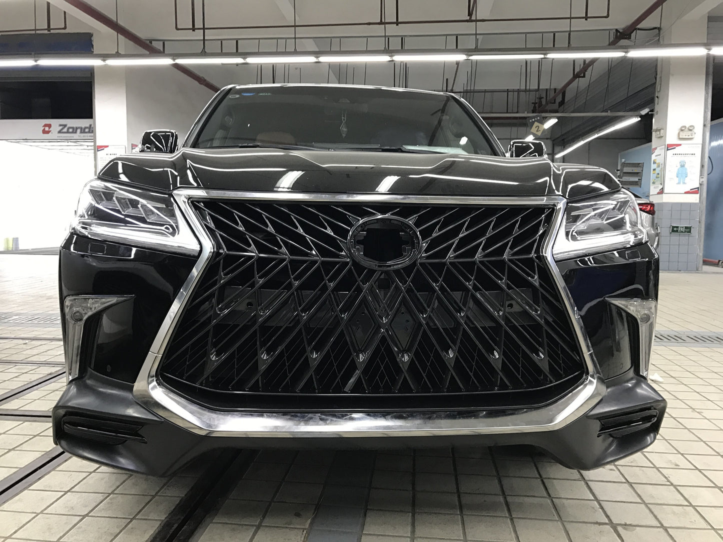Lexus LX570 2009-2015 Upgrade to 2018 Front and Rear Body Kit - Hailed Inc.