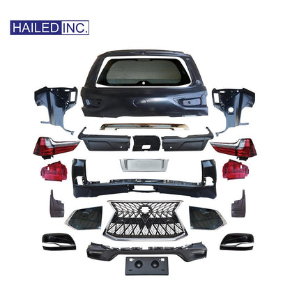 Lexus LX570 2009-2015 Upgrade to 2018 Front and Rear Body Kit - Hailed Inc.