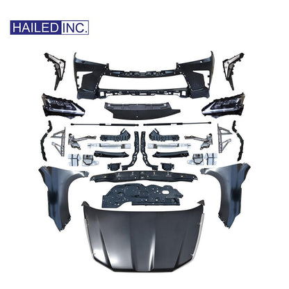 Lexus LX570 2009-2015 Upgrade to 2018 Full Body Kit - Hailed Inc.