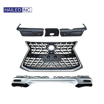 Lexus LX570 2018 Front and Rear Bumper Body Kit - Hailed Inc.