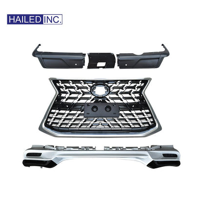 Lexus LX570 2021 Front and Rear Bumper Body Kit - Hailed Inc.