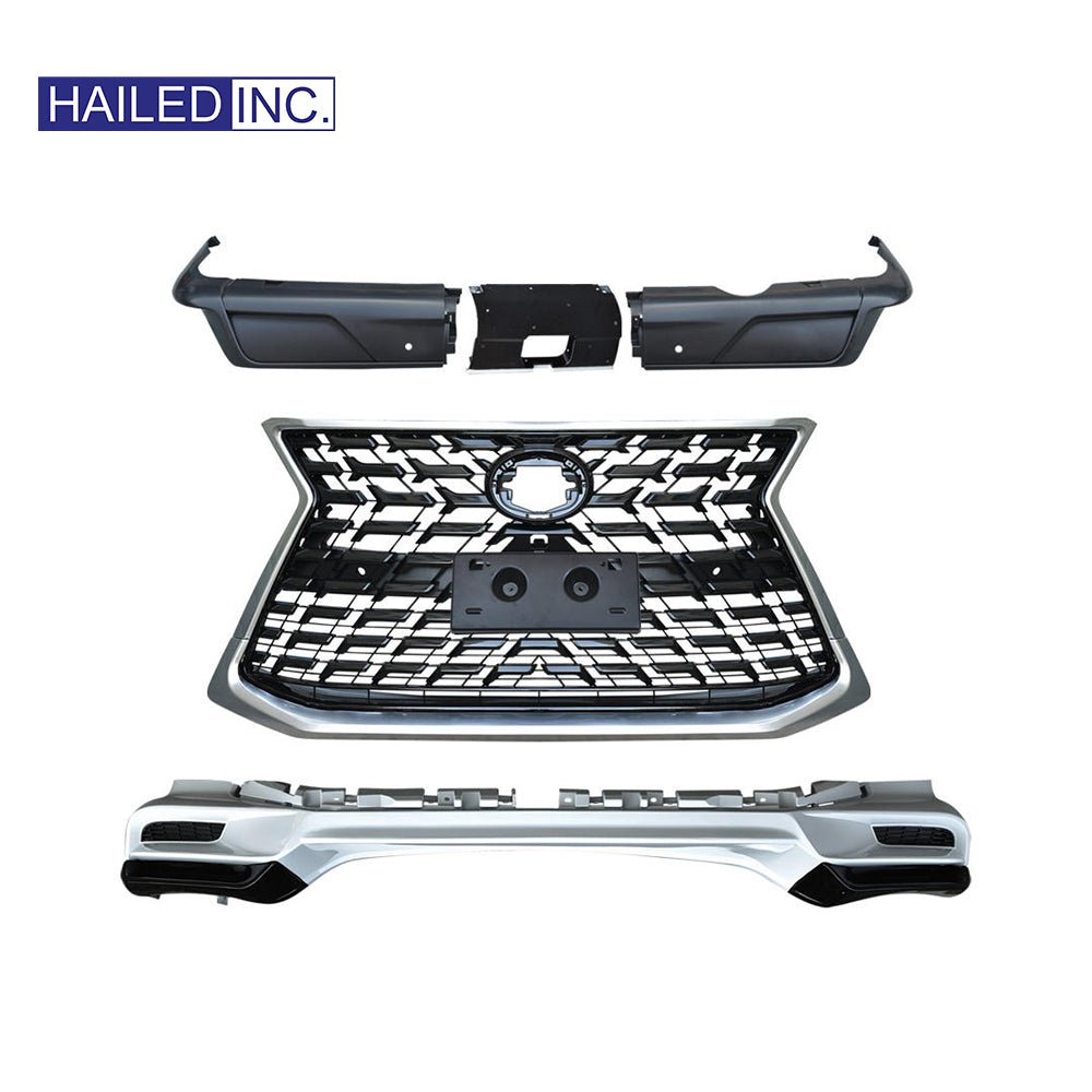 Lexus LX570 2021 Front Grille and Rear Bumper Body Kit - Hailed Inc.