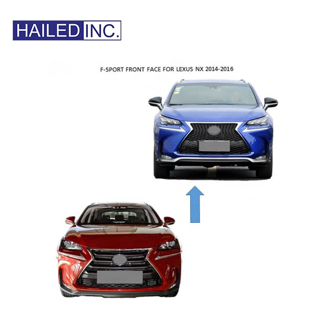 Lexus NX 2015-2017 Upgrade F-Sport Front Bumper Kit - Hailed Inc.