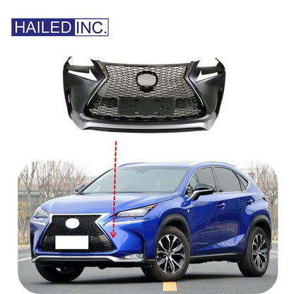 Lexus NX200t 2015-2017 F-Sport Front Bumper Kit - Hailed Inc.